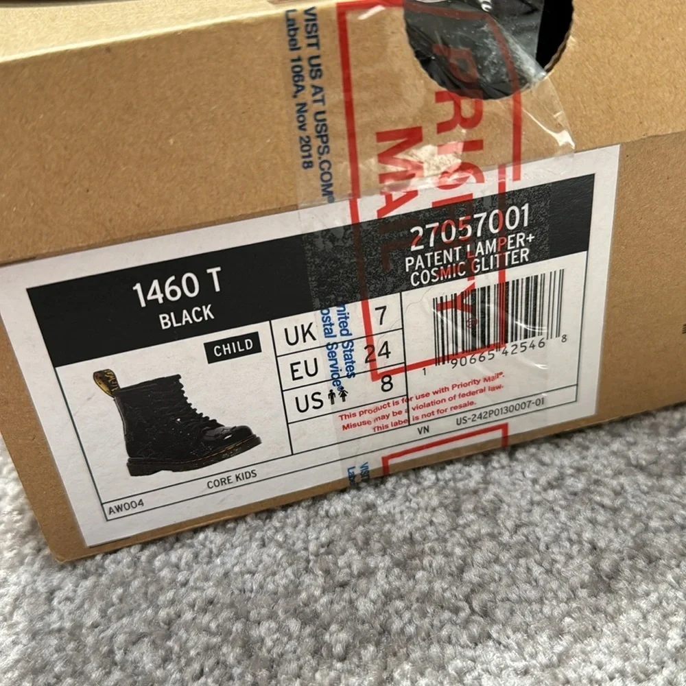 Dr. Marten Patent Lamper Cosmic Glitter Boot